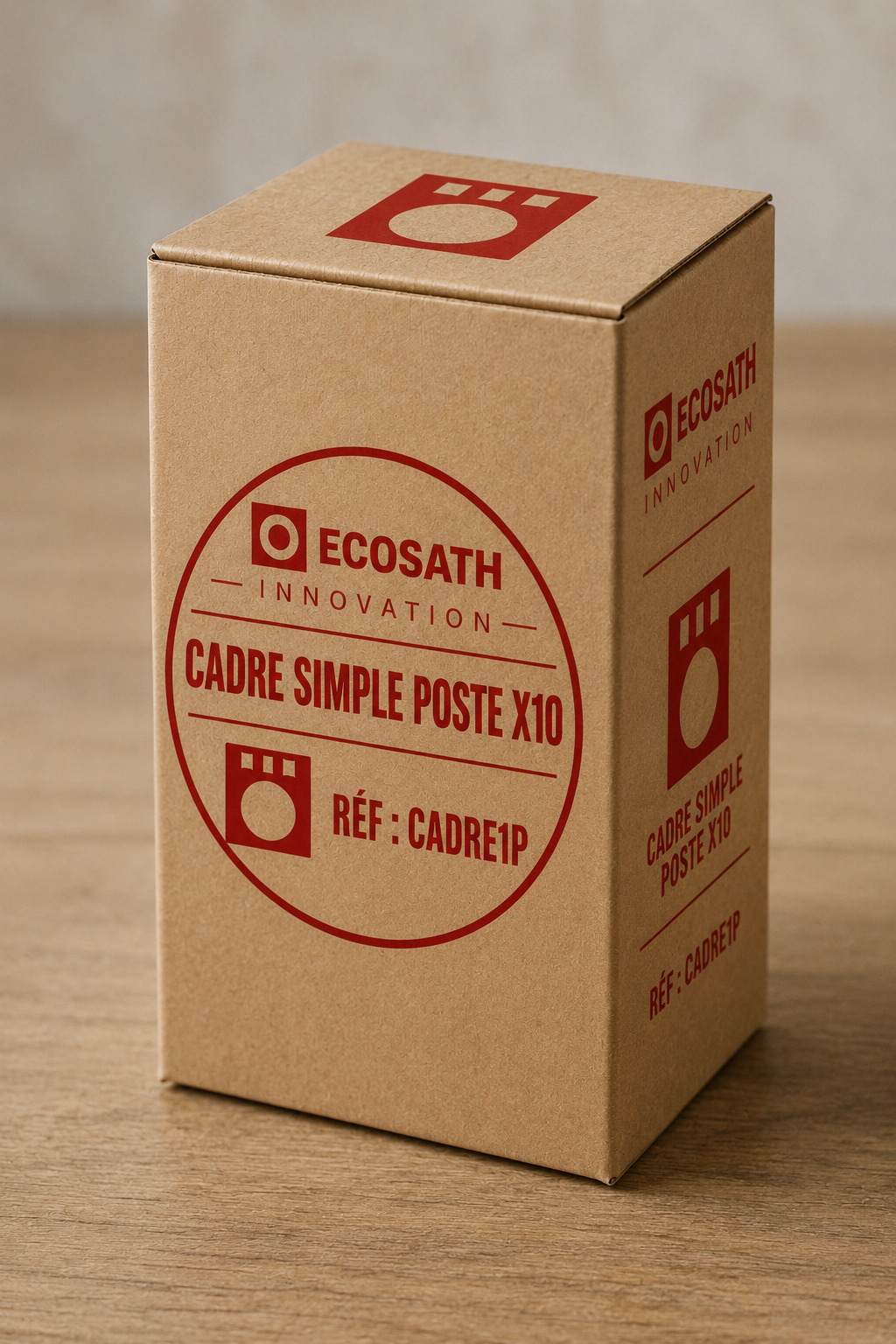 Cadre simple pour boite 1 poste